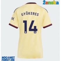 Arsenal Viktor Gyokeres #14 Rezervni Dres za Ženska 2026-27 Kratak Rukav